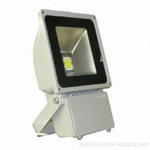12V/24V DC Solar Power LED Floodlight with 10/30/50W Power, CE/RoHS-marked